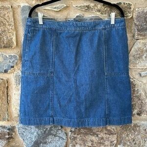 Boden Denim Skirt Size 10R